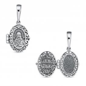 Подвеска-складень Послание Матроне из черненого серебра Иордань Б-П-534 Послание Матроне Б-П-534 Послание Матроне фото